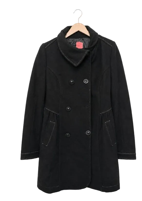 The Timeless Noir Coat