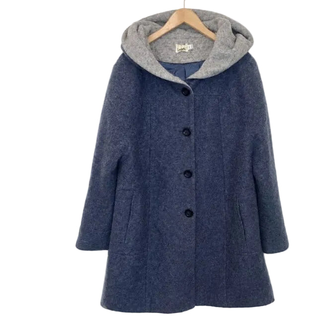 The Kesington Hooded Wool Coat