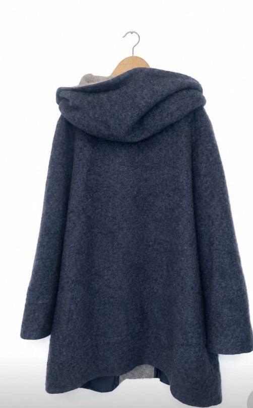 The Kesington Hooded Wool Coat