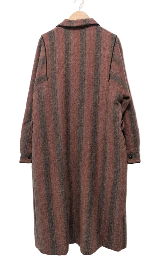Vintage Inspired Striped Wool Dress