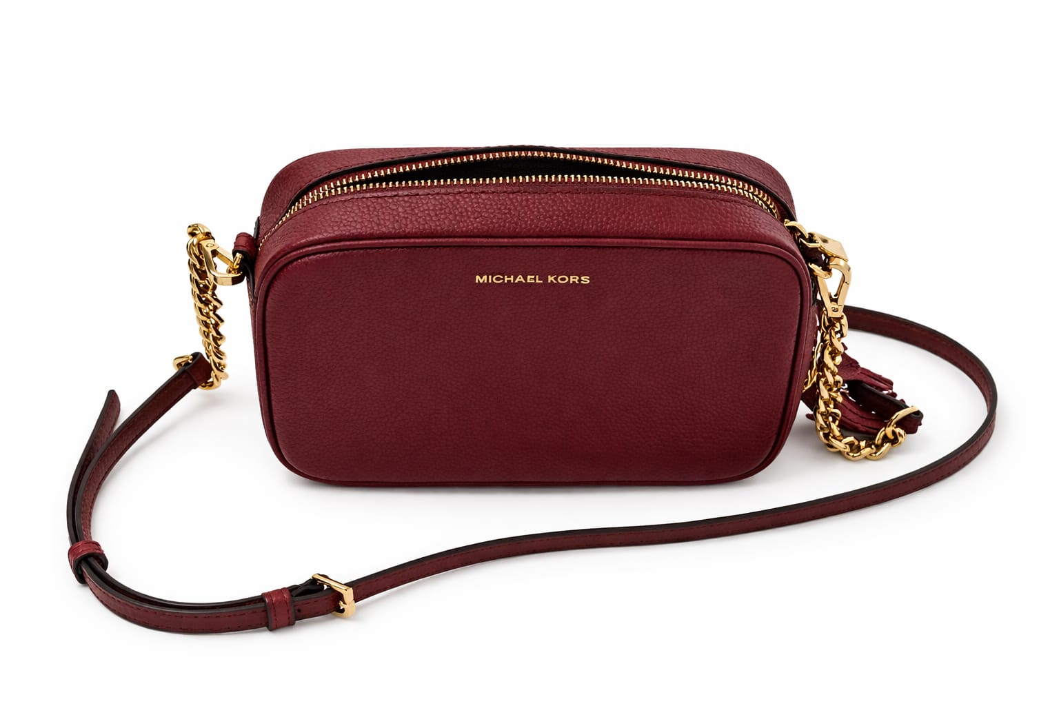 Michael Kors Ginny Leather Crossbody